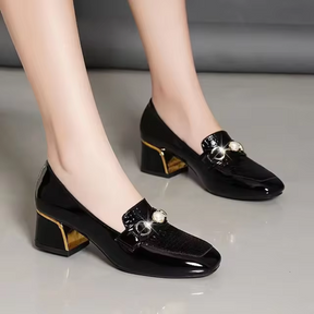 Bota Feminina de Couro Cristhy
