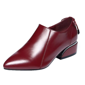Bota Feminina de Couro Cristhy
