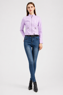 Jaqueta Feminina de Couro Beckey