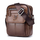 Bolsa de Ombro em Couro Genuino- Bull Captain