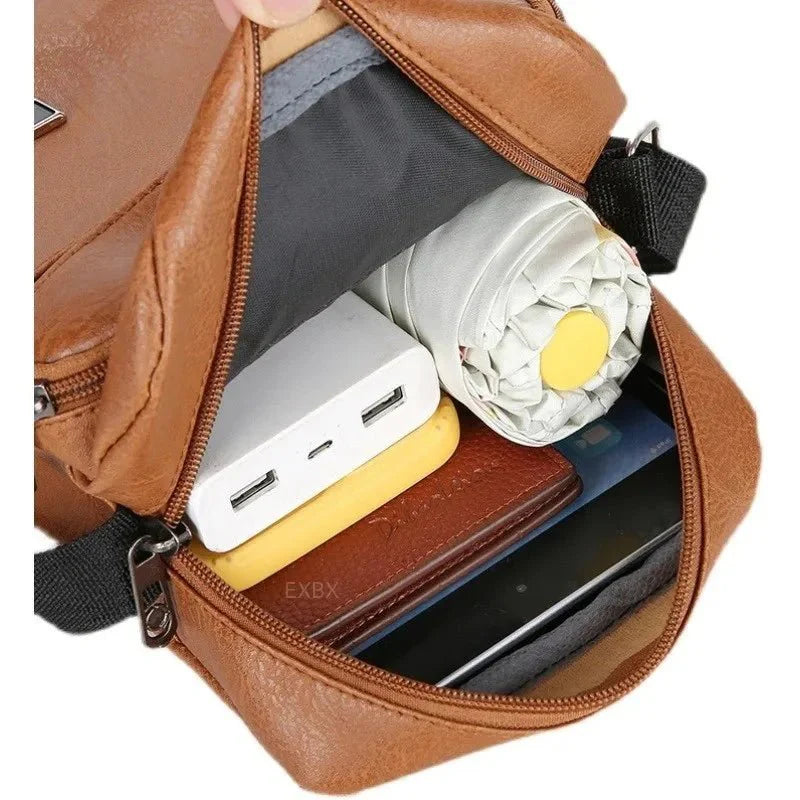 Bolsa de Ombro em Couro Genuino - Hernandes Ferraz