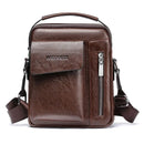 Bolsa de Ombro em Couro Genuino - Weixier Premium