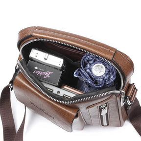 Bolsa de Ombro em Couro Genuino - Weixier Premium