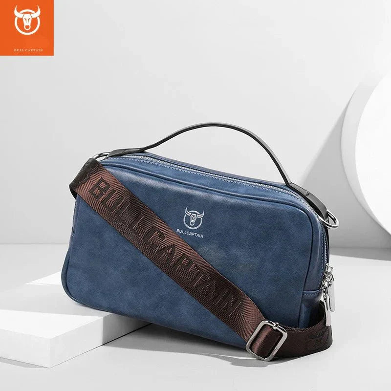 Bolsa de Ombro em Couro - Bull Captain