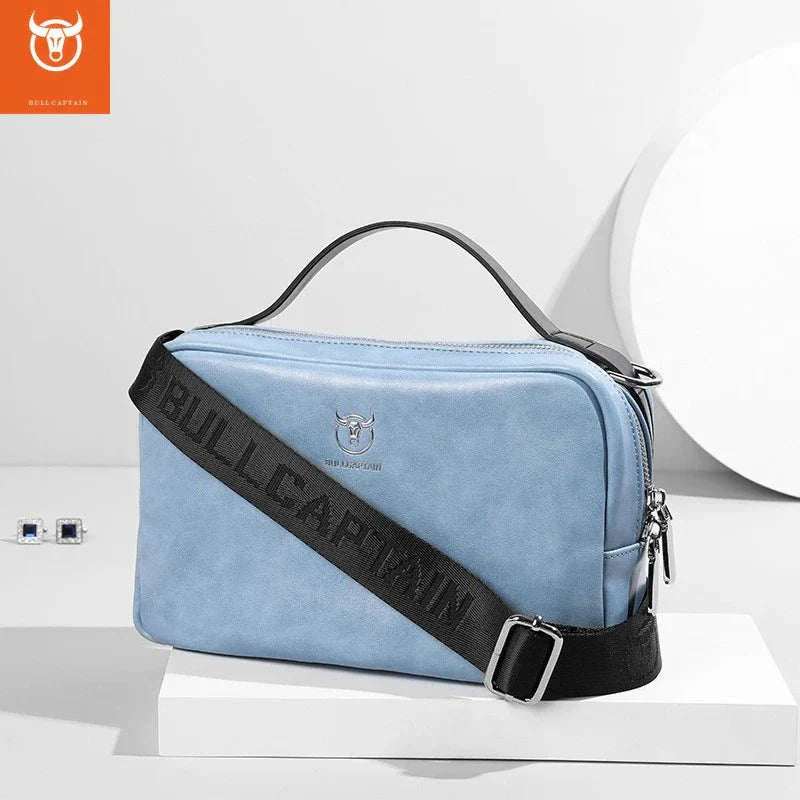 Bolsa de Ombro em Couro - Bull Captain