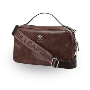 Bolsa de Ombro em Couro - Bull Captain