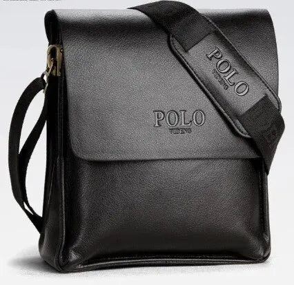 Bolsa de Ombro em Couro - Polo Premium