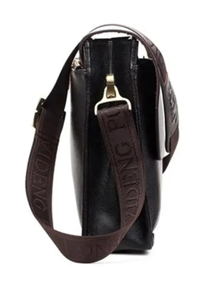 Bolsa de Ombro em Couro - Polo Premium