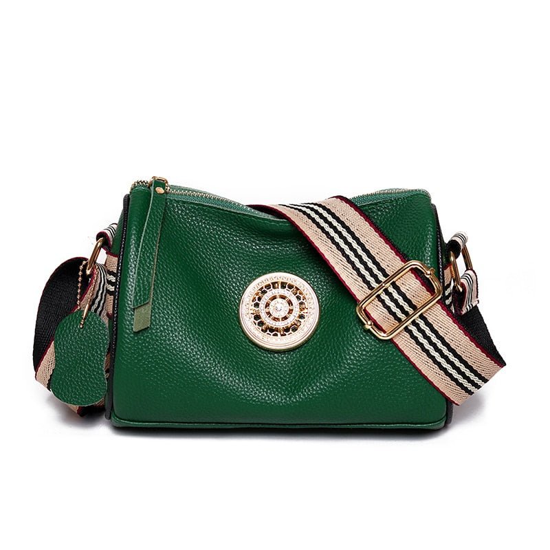 Bolsa de Ombro Feminina Pequena Couro - Divier Fernandes