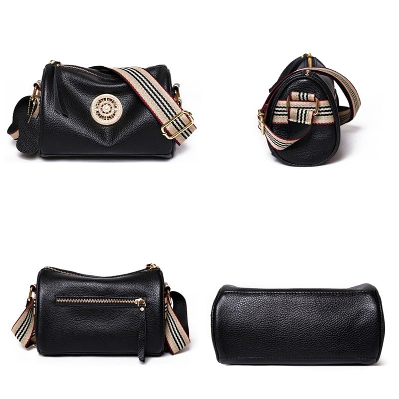 Bolsa de Ombro Feminina Pequena Couro - Divier Fernandes