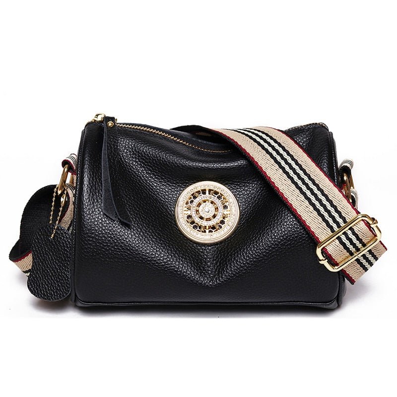 Bolsa de Ombro Feminina Pequena Couro - Divier Fernandes