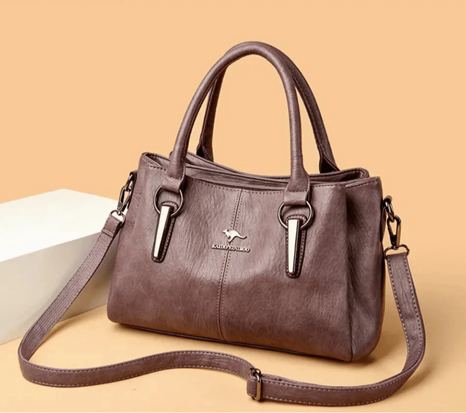 Bolsa Feminina de Couro Genuíno - Aura Legrand