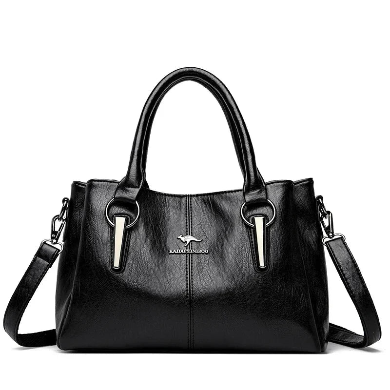 Bolsa Feminina de Couro Genuíno - Aura Legrand