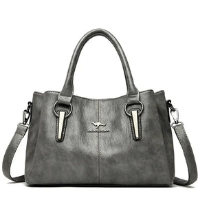 Bolsa Feminina de Couro Genuíno - Aura Legrand