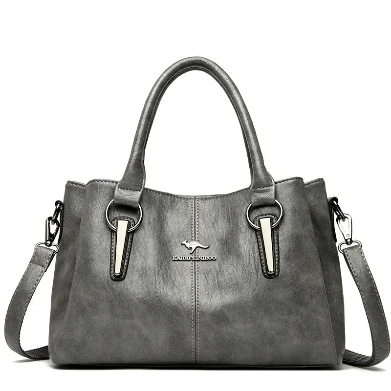 Bolsa Feminina de Couro Genuíno - Aura Legrand