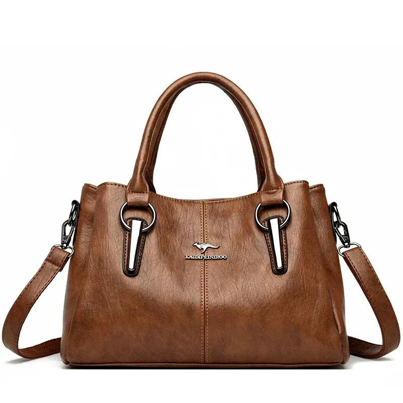 Bolsa Feminina de Couro Genuíno - Aura Legrand