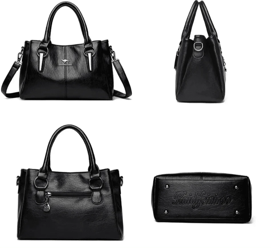 Bolsa Feminina de Couro Genuíno - Aura Legrand