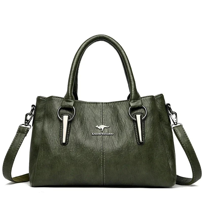 Bolsa Feminina de Couro Genuíno - Aura Legrand