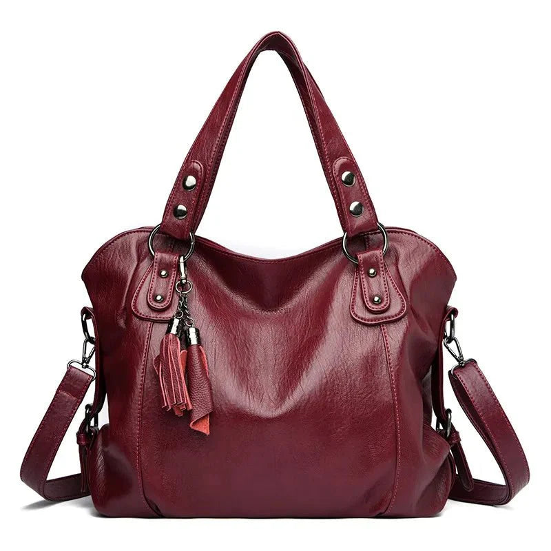 Bolsa Feminina de Couro Genuino - Classic Premium