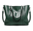 Bolsa Feminina de Ombro em Couro Genuino - Mulher Elegante