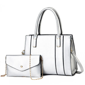 Bolsa Feminina em Couro + Carteira de Brinde - Antonella PureLuxo