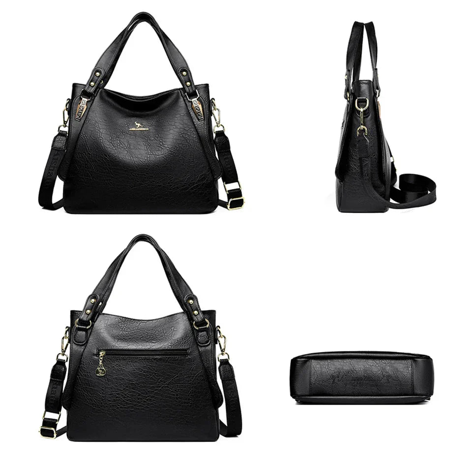 Bolsa Feminina em Couro Genuíno -  Beatrice Lamberti