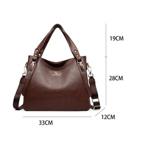 Bolsa Feminina em Couro Genuíno -  Beatrice Lamberti