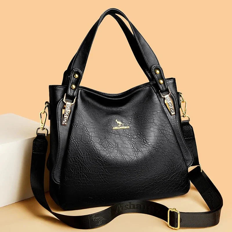 Bolsa Feminina em Couro Genuíno -  Beatrice Lamberti