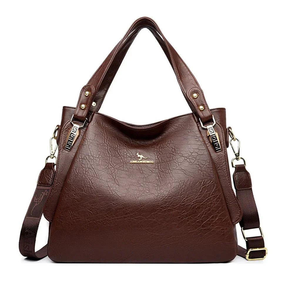 Bolsa Feminina em Couro Genuíno -  Beatrice Lamberti