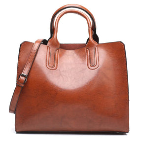 Bolsa Feminina em Couro Genuino - Caliana Premium