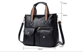 Bolsa Feminina em Couro Genuino - Delux Premium