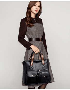 Bolsa Feminina em Couro Genuino - Delux Premium