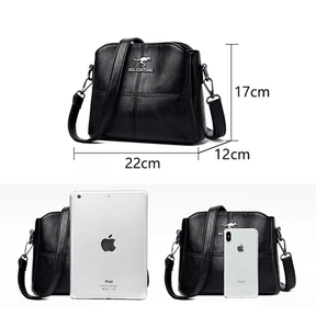 Bolsa Feminina em Couro Genuino - Hernandes Classic [Alça de Brinde]