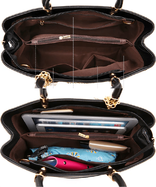 Bolsa Feminina em Couro Genuino - Janevive