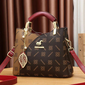 Bolsa Feminina em Couro Genuino - Julieta Ferraz