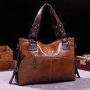 Bolsa Feminina em Couro Genuino - Juvenil Vintage