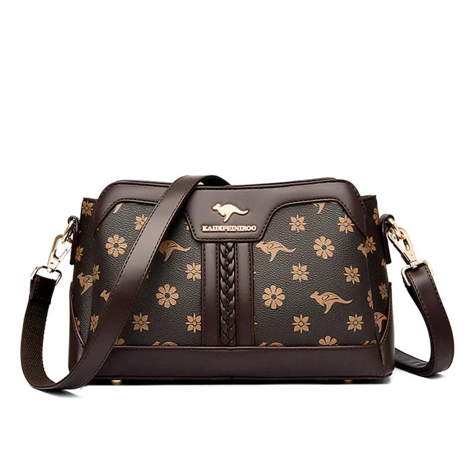 Bolsa Feminina em Couro Genuino - Kangoo Premium