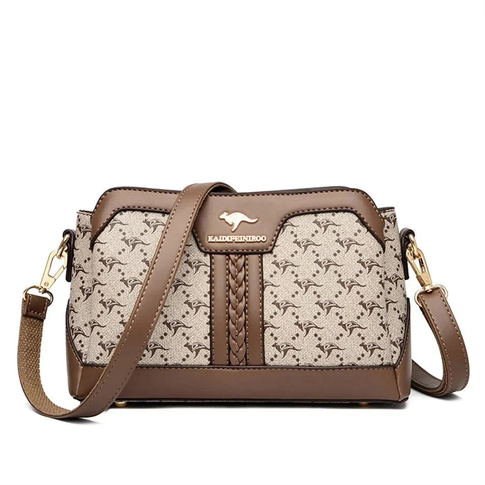 Bolsa Feminina em Couro Genuino - Kangoo Premium