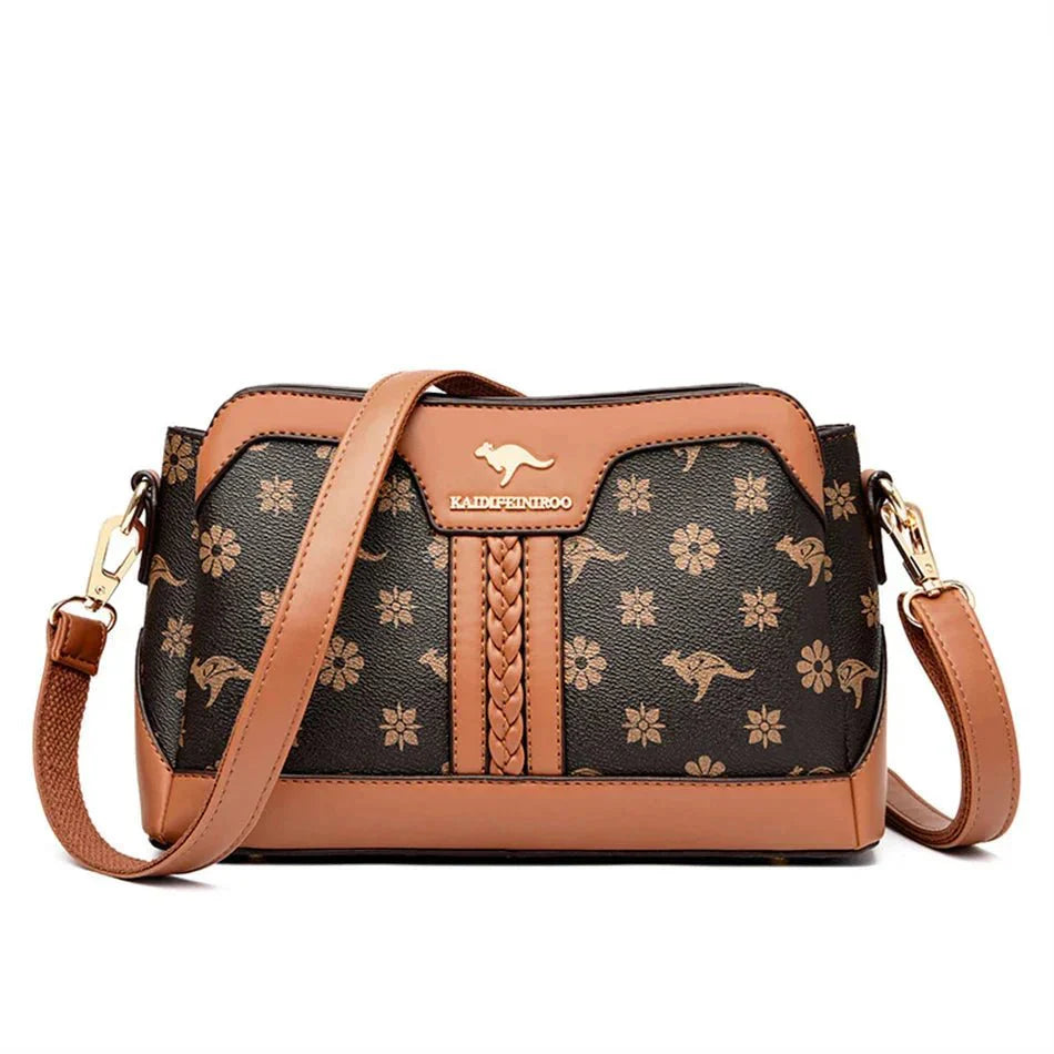 Bolsa Feminina em Couro Genuino - Kangoo Premium