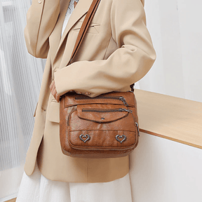 Bolsa Feminina em Couro Genuino - Lauize Premium