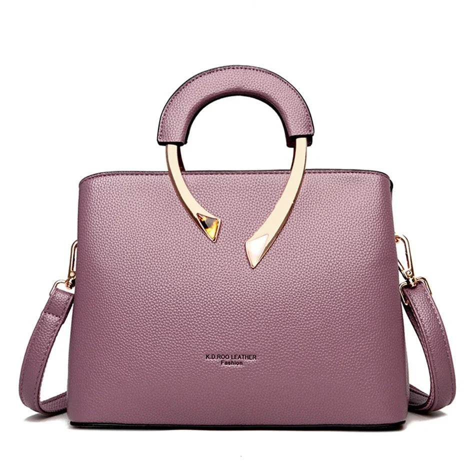 Bolsa Feminina em Couro Genuino - Luxo Elegance