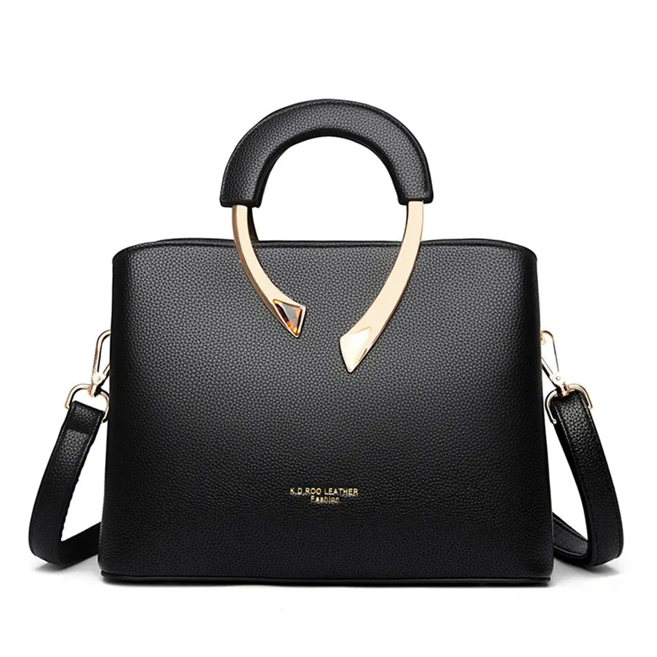 Bolsa Feminina em Couro Genuino - Luxo Elegance