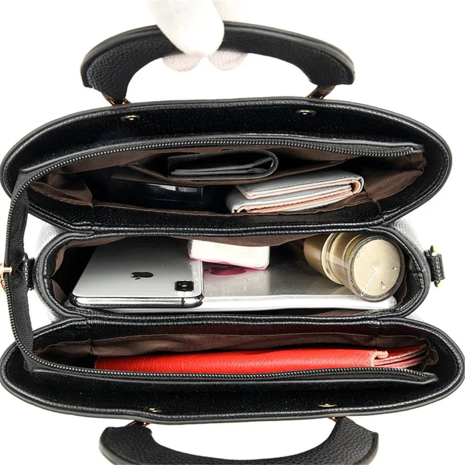 Bolsa Feminina em Couro Genuino - Luxo Elegance
