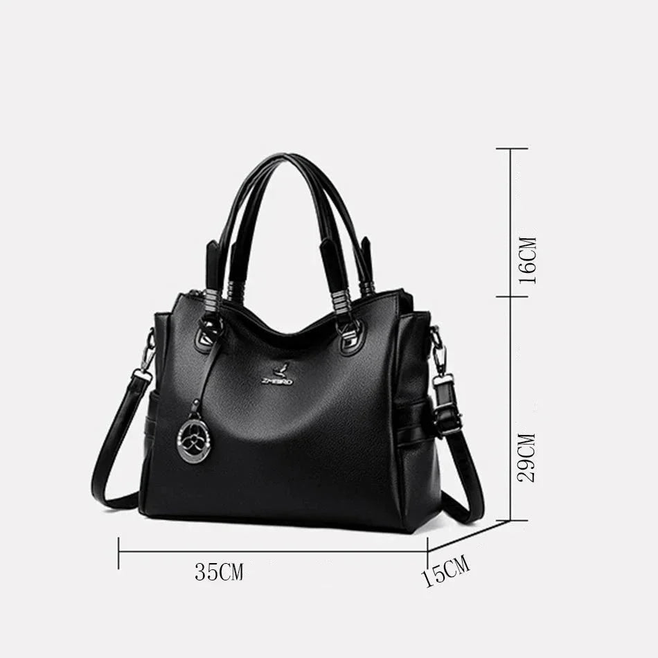 Bolsa Feminina em Couro Genuino - Venderwah