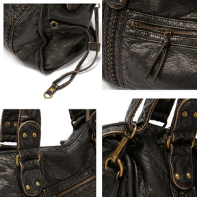 Bolsa Feminina em Couro Genuino - Vintage Serena