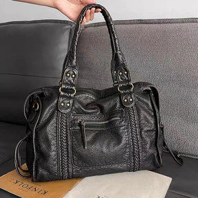 Bolsa Feminina em Couro Genuino - Vintage Serena
