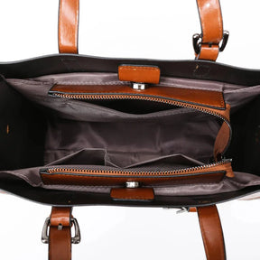 Bolsa Feminina em Couro Genuino - Vivienne Luxo