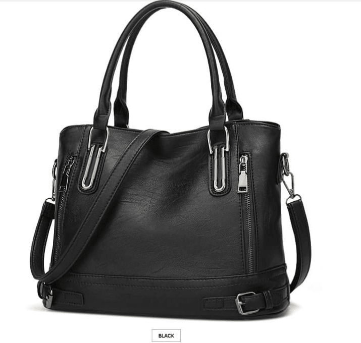 Bolsa Feminina Grande em Couro Genuino - Silvia Herraz