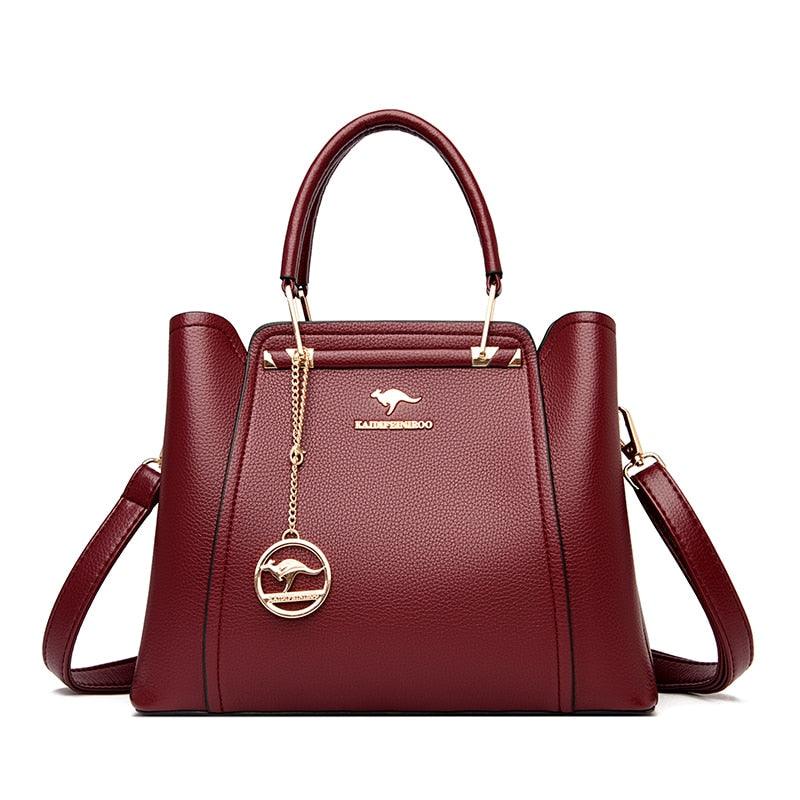 Bolsa Feminina Luxo em Couro Genuino - Aussie