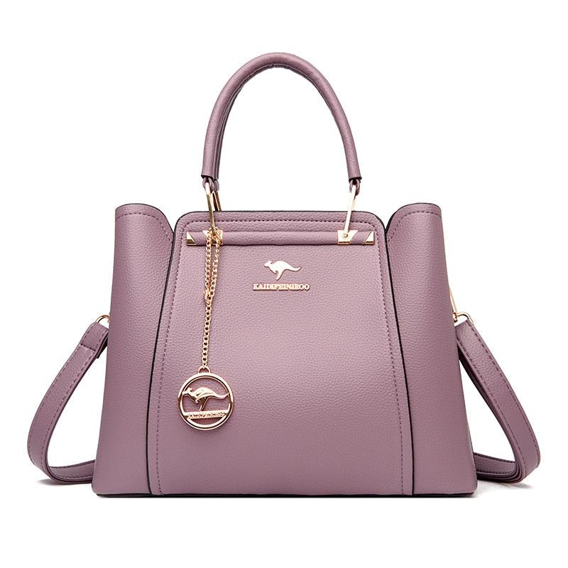 Bolsa Feminina Luxo em Couro Genuino - Aussie